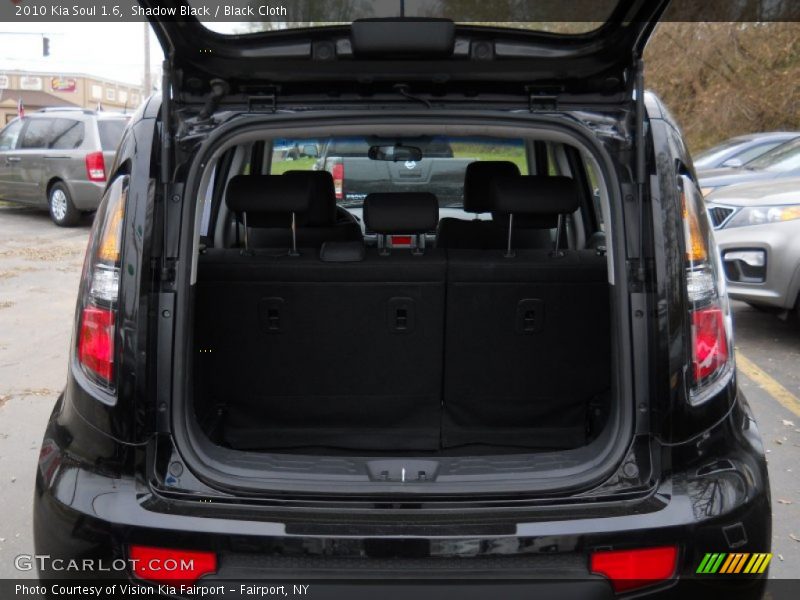 Shadow Black / Black Cloth 2010 Kia Soul 1.6