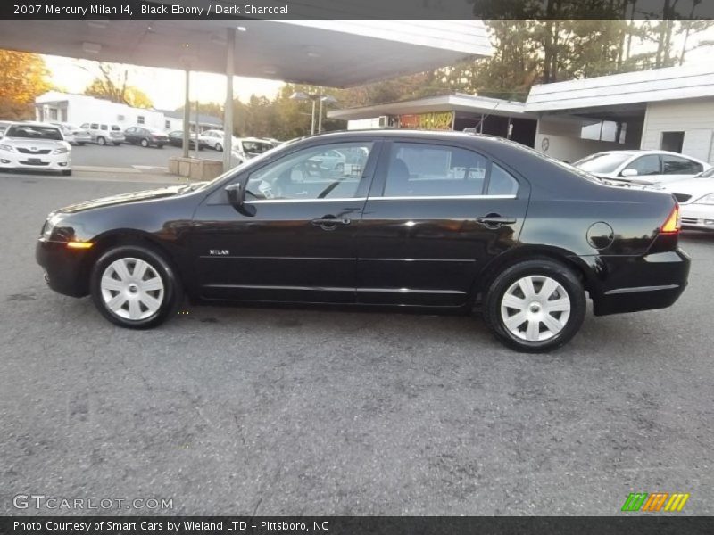 Black Ebony / Dark Charcoal 2007 Mercury Milan I4