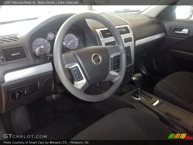 Black Ebony / Dark Charcoal 2007 Mercury Milan I4