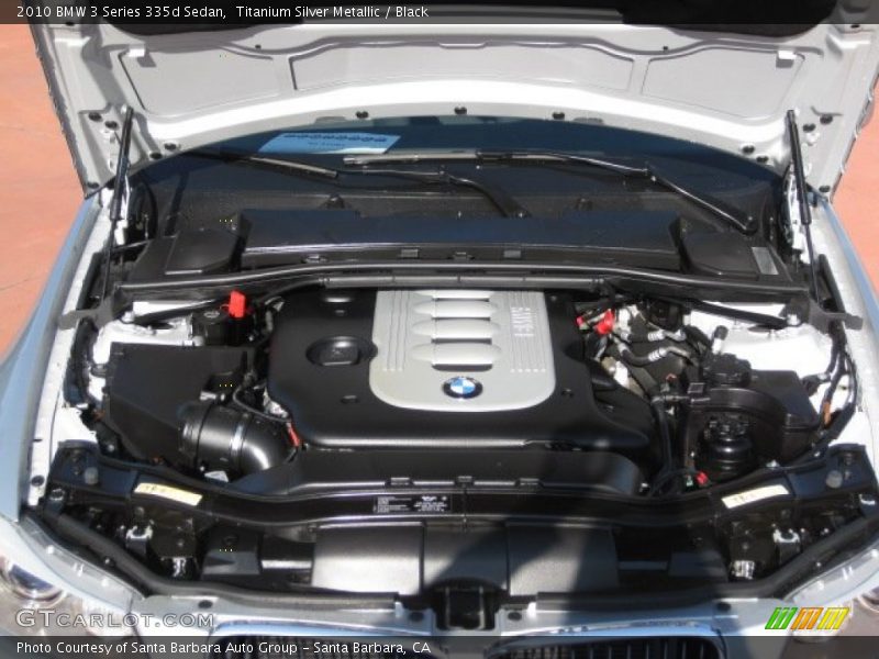  2010 3 Series 335d Sedan Engine - 3.0 Liter d Twin-Turbocharged DOHC 24-Valve VVT Turbo Diesel Inline 6 Cylinder