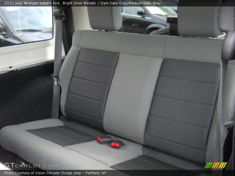 Bright Silver Metallic / Dark Slate Gray/Medium Slate Gray 2010 Jeep Wrangler Sahara 4x4