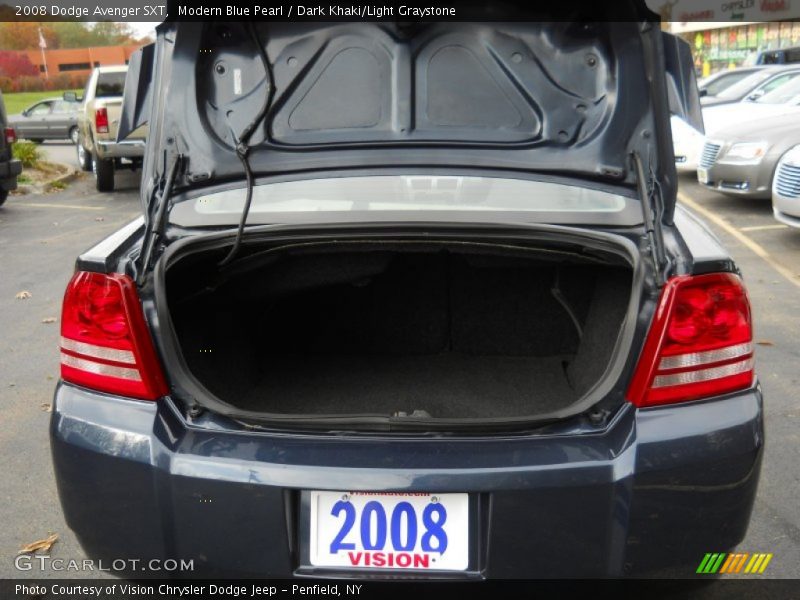 Modern Blue Pearl / Dark Khaki/Light Graystone 2008 Dodge Avenger SXT