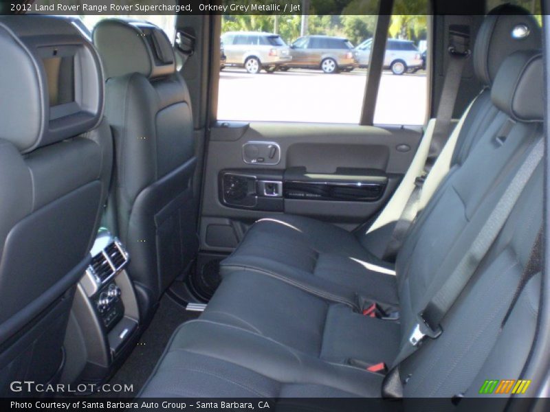 Orkney Grey Metallic / Jet 2012 Land Rover Range Rover Supercharged