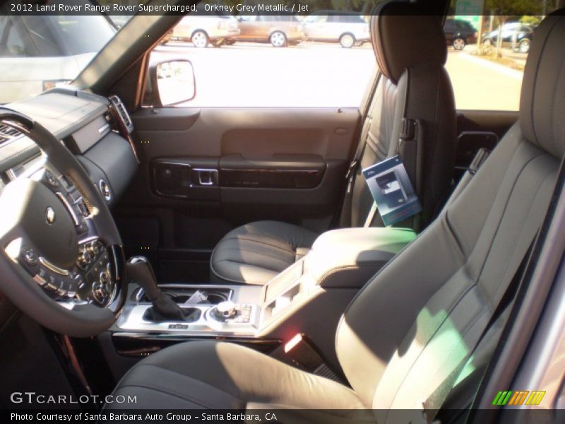 Orkney Grey Metallic / Jet 2012 Land Rover Range Rover Supercharged