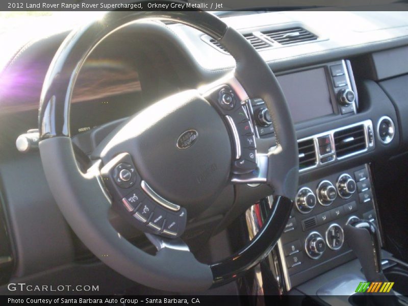 Orkney Grey Metallic / Jet 2012 Land Rover Range Rover Supercharged