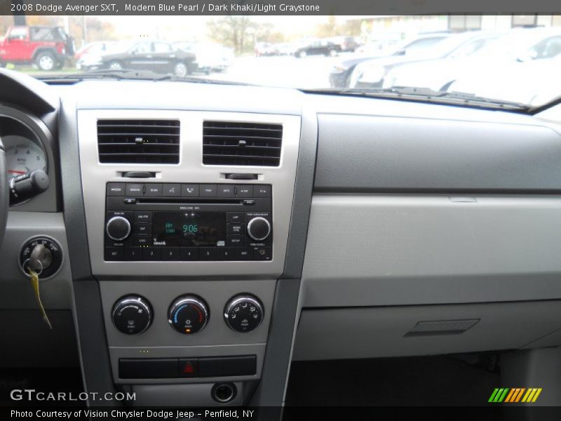Modern Blue Pearl / Dark Khaki/Light Graystone 2008 Dodge Avenger SXT