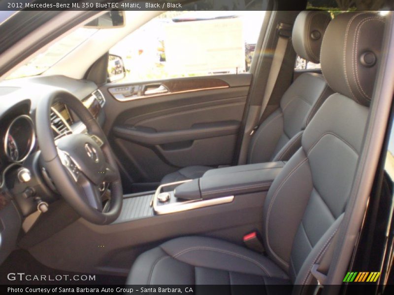 Black / Black 2012 Mercedes-Benz ML 350 BlueTEC 4Matic