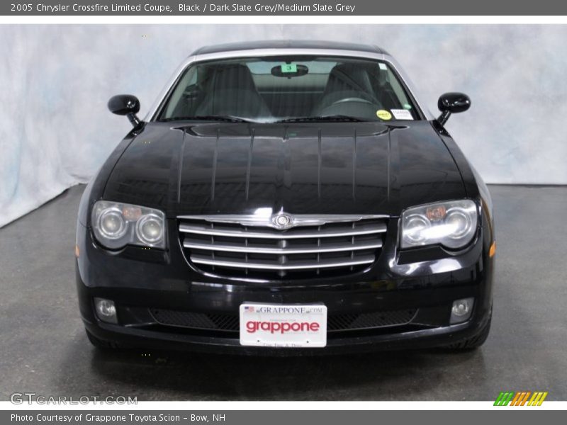 Black / Dark Slate Grey/Medium Slate Grey 2005 Chrysler Crossfire Limited Coupe