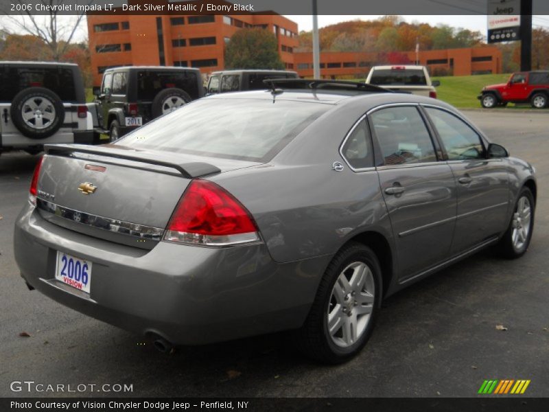 Dark Silver Metallic / Ebony Black 2006 Chevrolet Impala LT