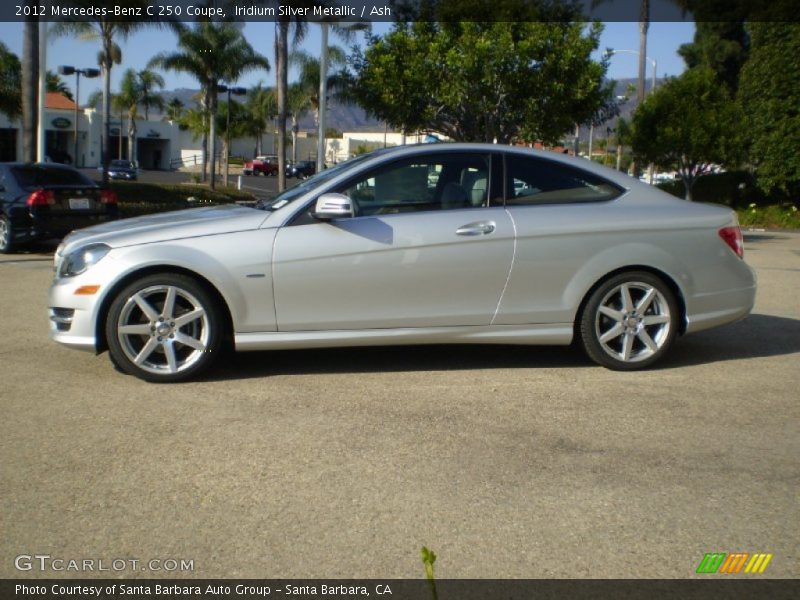 2012 C 250 Coupe Iridium Silver Metallic