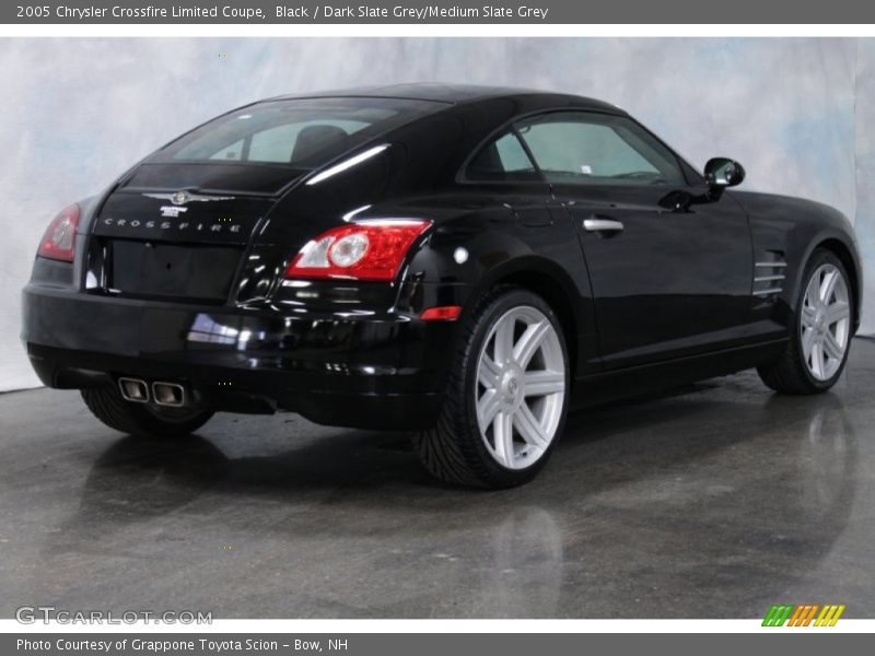 Black / Dark Slate Grey/Medium Slate Grey 2005 Chrysler Crossfire Limited Coupe