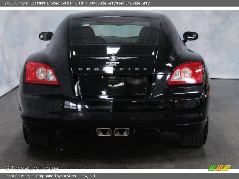 Black / Dark Slate Grey/Medium Slate Grey 2005 Chrysler Crossfire Limited Coupe