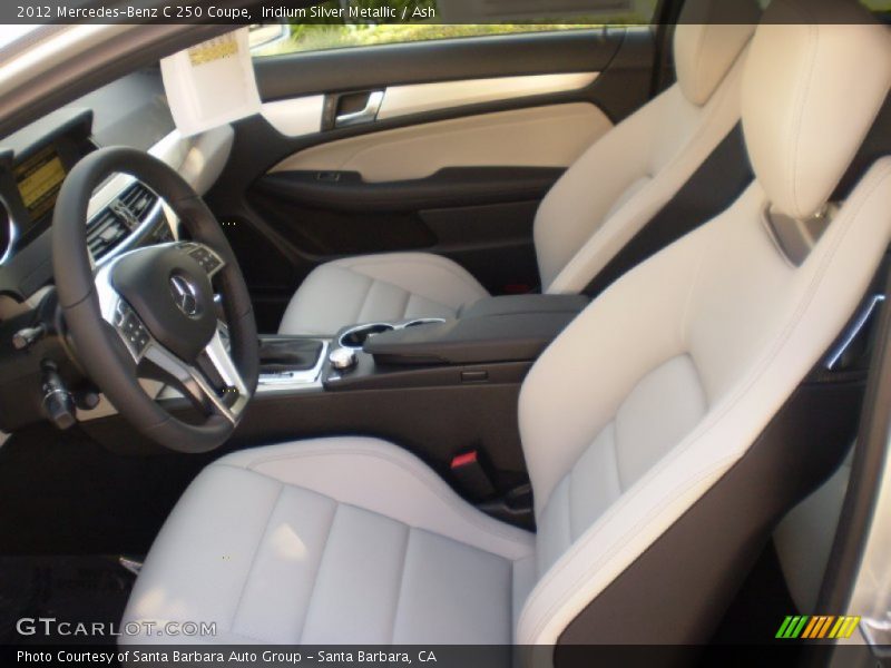  2012 C 250 Coupe Ash Interior