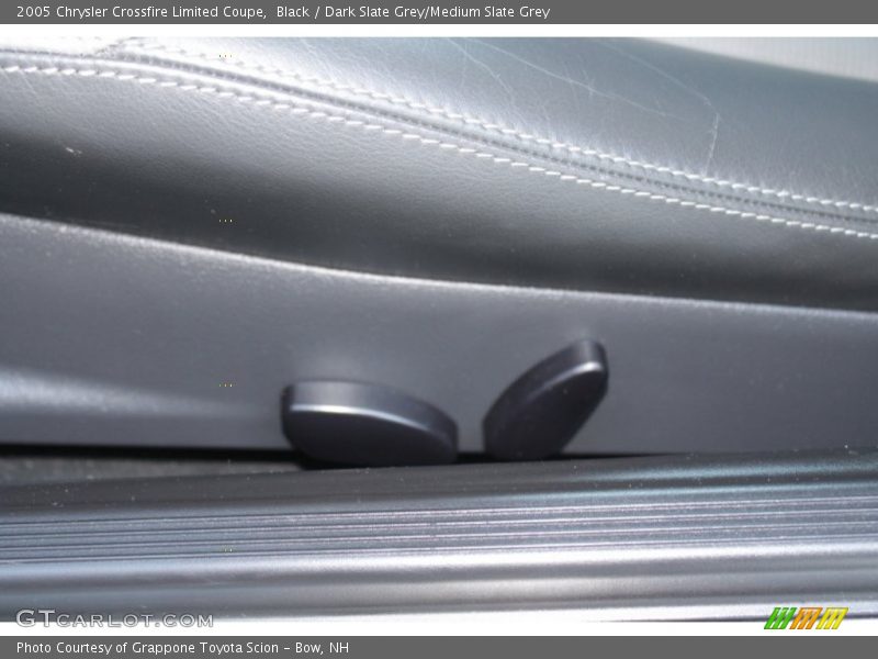 Black / Dark Slate Grey/Medium Slate Grey 2005 Chrysler Crossfire Limited Coupe