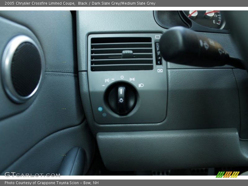 Black / Dark Slate Grey/Medium Slate Grey 2005 Chrysler Crossfire Limited Coupe