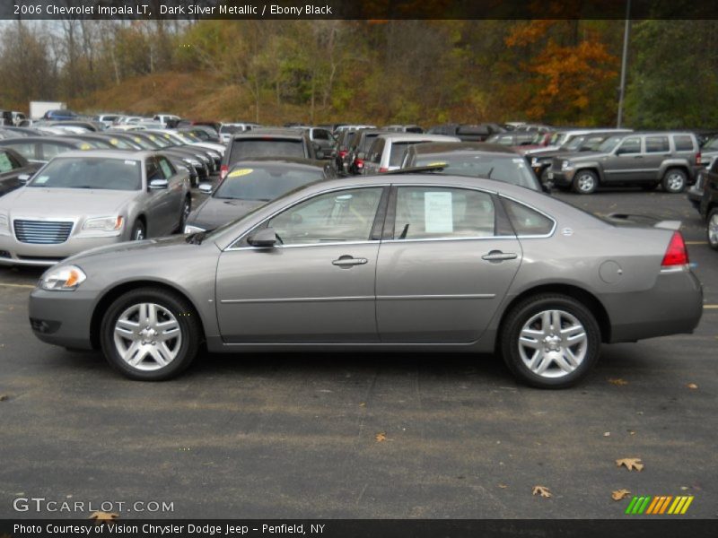 Dark Silver Metallic / Ebony Black 2006 Chevrolet Impala LT