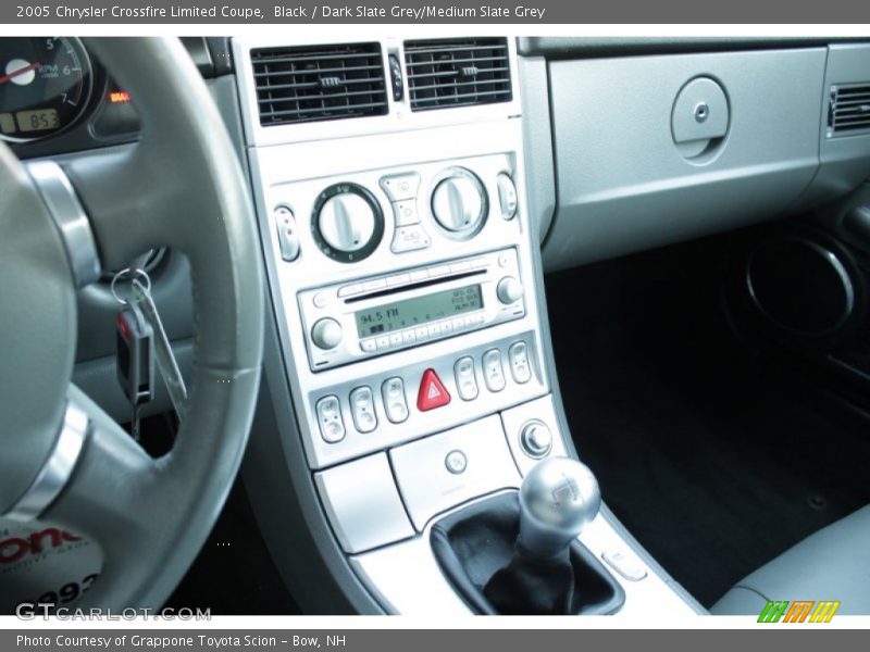 Black / Dark Slate Grey/Medium Slate Grey 2005 Chrysler Crossfire Limited Coupe