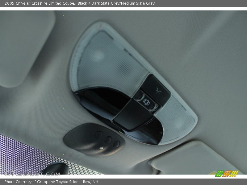 Black / Dark Slate Grey/Medium Slate Grey 2005 Chrysler Crossfire Limited Coupe