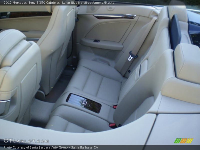Lunar Blue Metallic / Almond/Mocha 2012 Mercedes-Benz E 350 Cabriolet