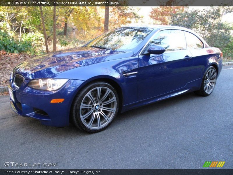 Interlagos Blue Metallic / Bamboo Beige 2008 BMW M3 Convertible