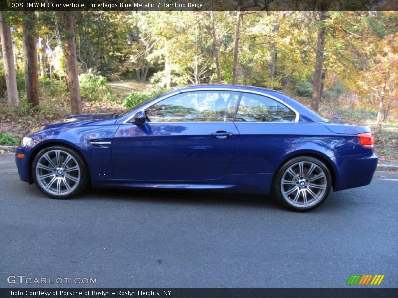 Interlagos Blue Metallic / Bamboo Beige 2008 BMW M3 Convertible