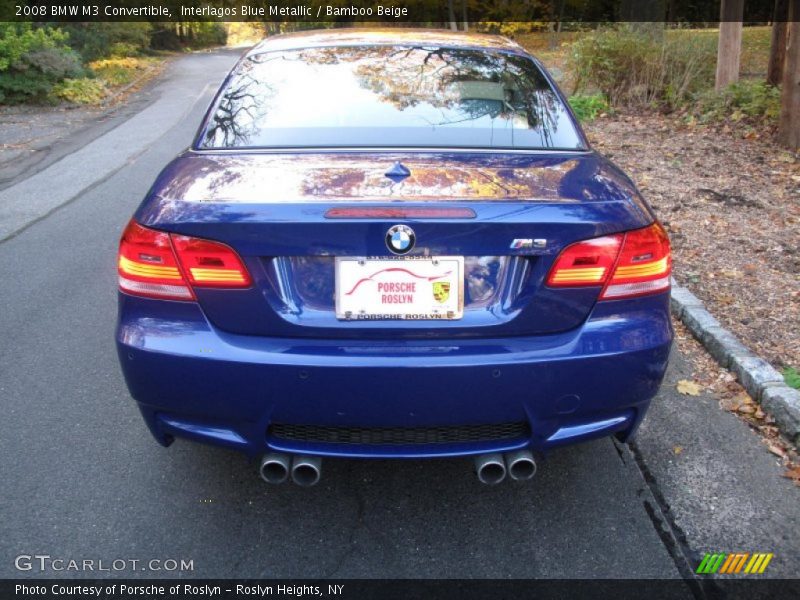 Interlagos Blue Metallic / Bamboo Beige 2008 BMW M3 Convertible