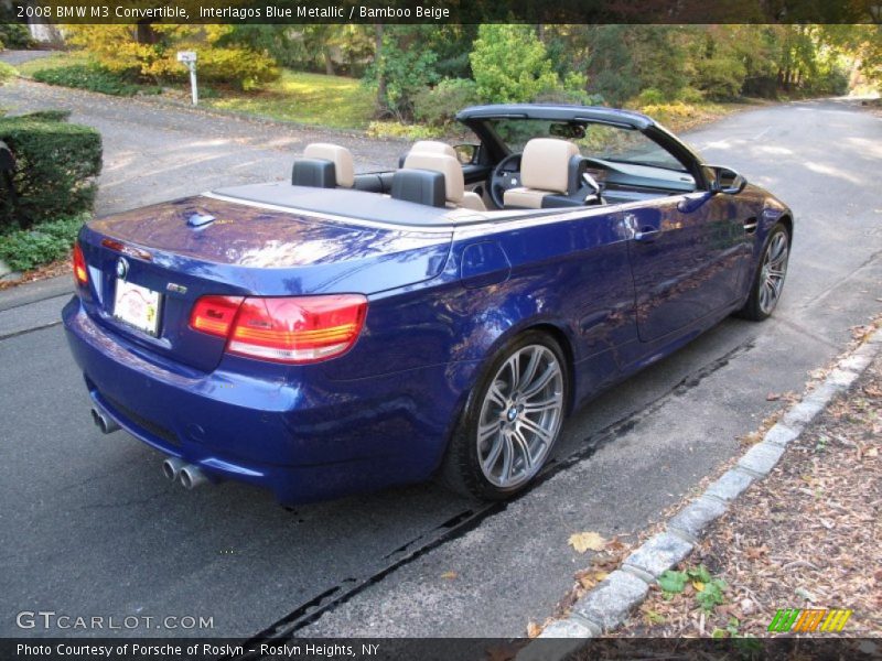 Interlagos Blue Metallic / Bamboo Beige 2008 BMW M3 Convertible