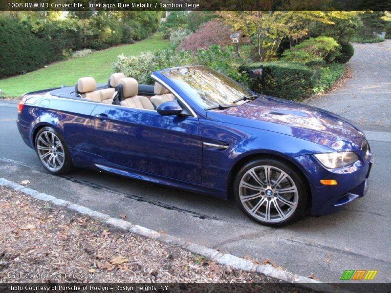 Interlagos Blue Metallic / Bamboo Beige 2008 BMW M3 Convertible