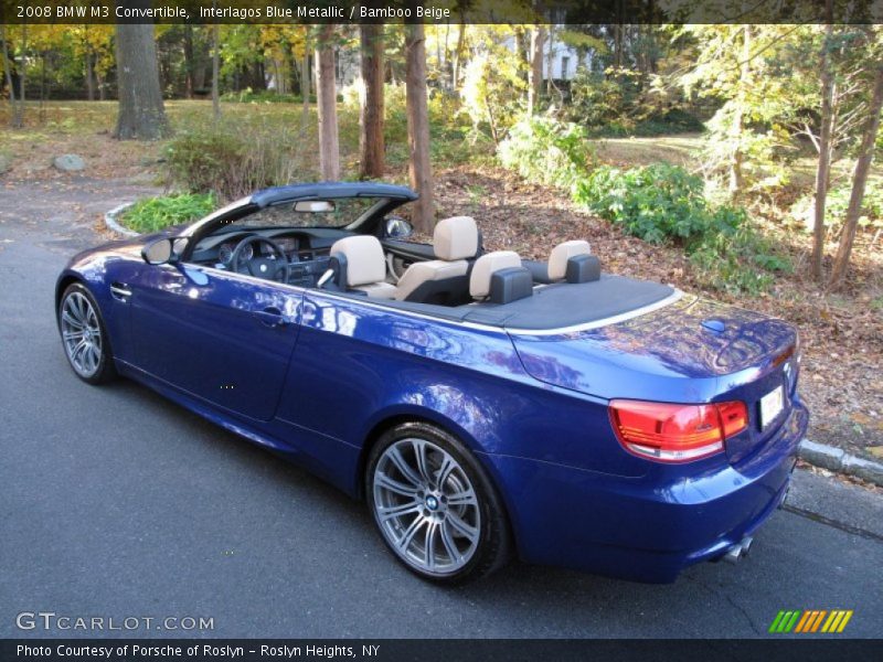 Interlagos Blue Metallic / Bamboo Beige 2008 BMW M3 Convertible
