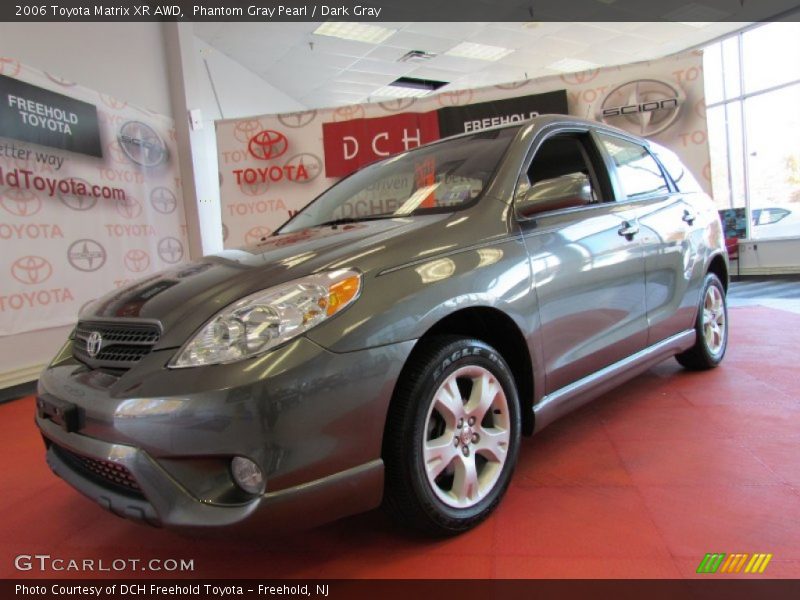 Phantom Gray Pearl / Dark Gray 2006 Toyota Matrix XR AWD