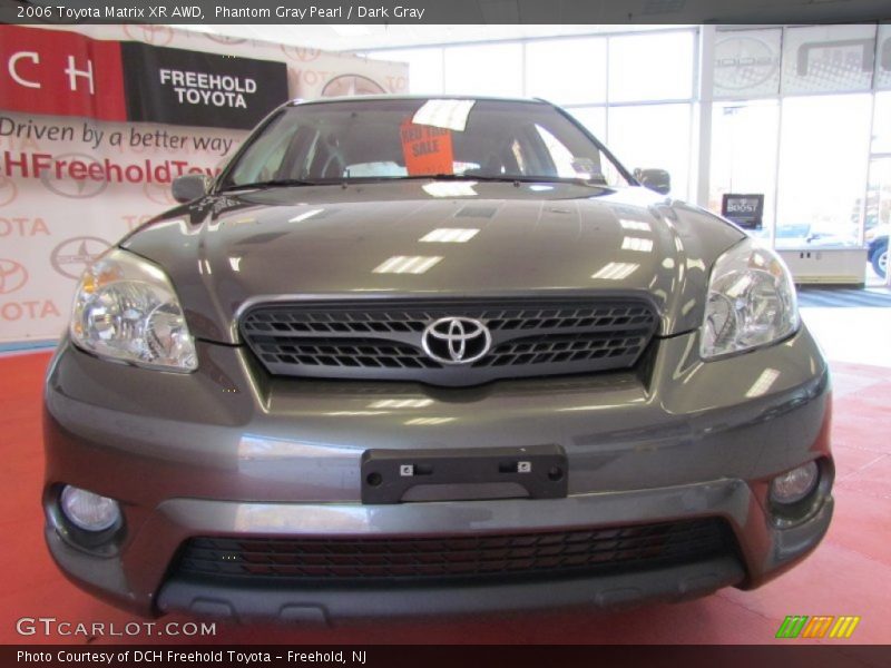 Phantom Gray Pearl / Dark Gray 2006 Toyota Matrix XR AWD