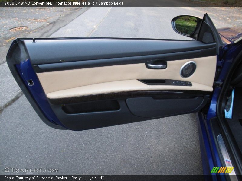 Interlagos Blue Metallic / Bamboo Beige 2008 BMW M3 Convertible