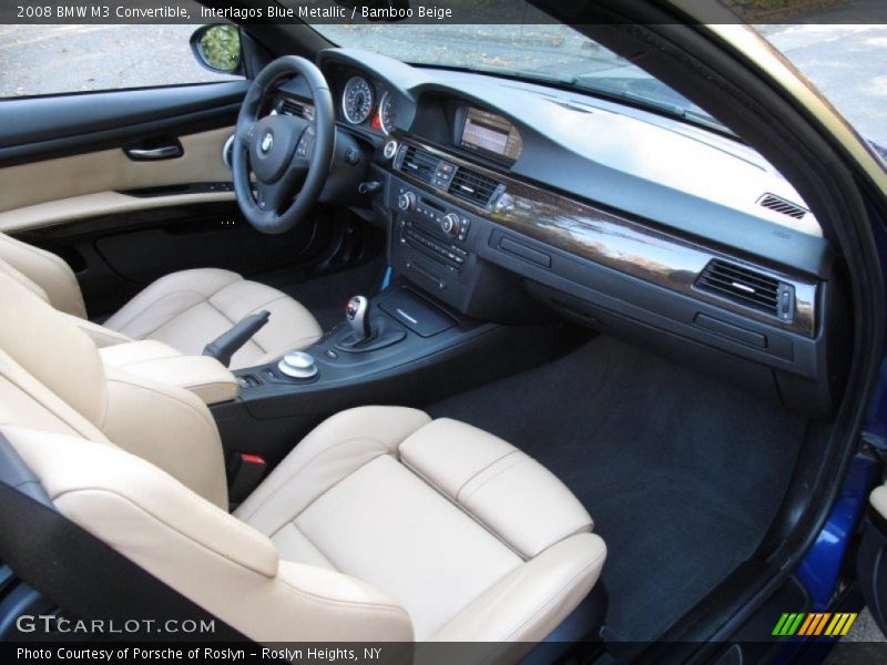 Interlagos Blue Metallic / Bamboo Beige 2008 BMW M3 Convertible