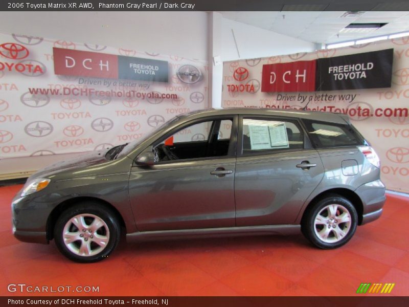 Phantom Gray Pearl / Dark Gray 2006 Toyota Matrix XR AWD