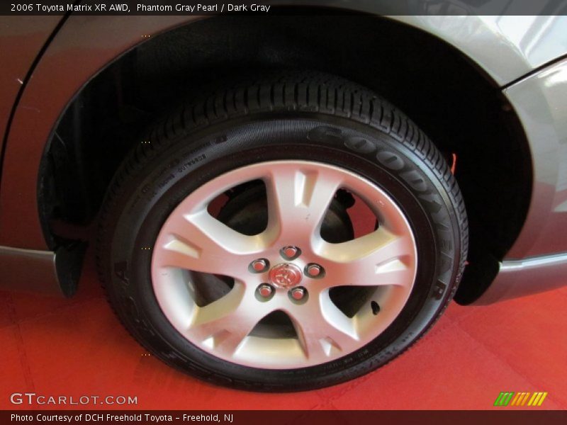 Phantom Gray Pearl / Dark Gray 2006 Toyota Matrix XR AWD