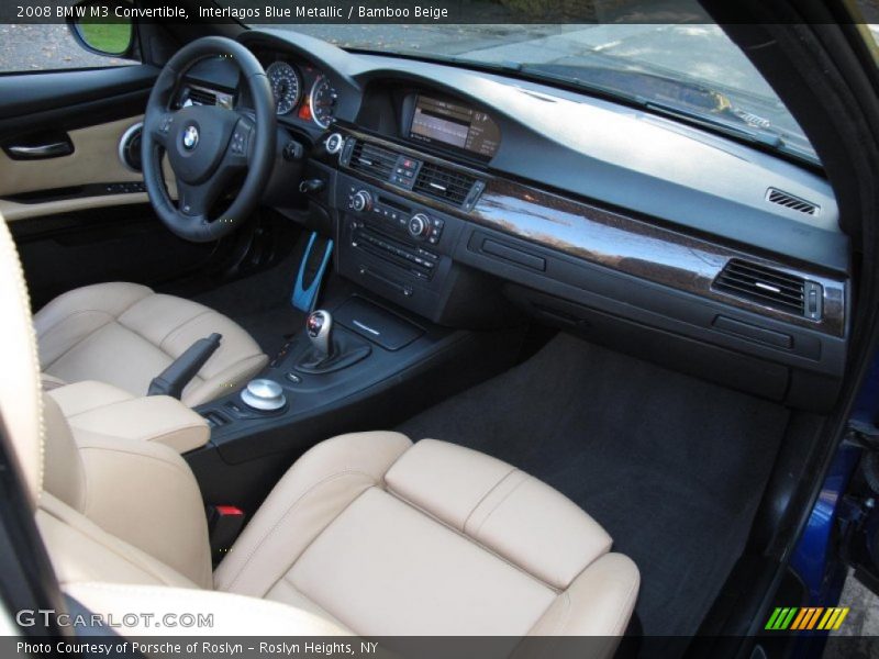 Interlagos Blue Metallic / Bamboo Beige 2008 BMW M3 Convertible