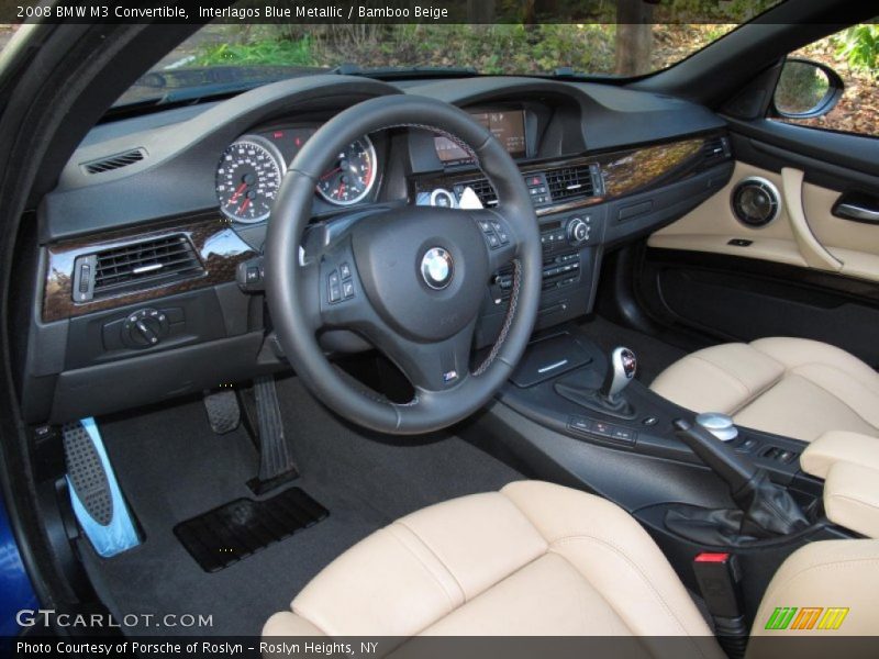 Interlagos Blue Metallic / Bamboo Beige 2008 BMW M3 Convertible