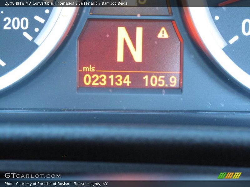 Interlagos Blue Metallic / Bamboo Beige 2008 BMW M3 Convertible