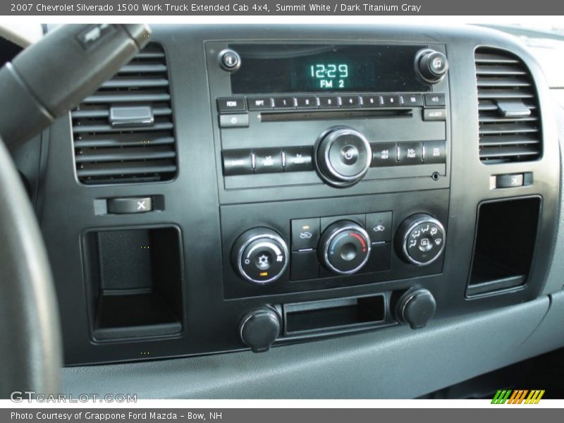 Audio System of 2007 Silverado 1500 Work Truck Extended Cab 4x4