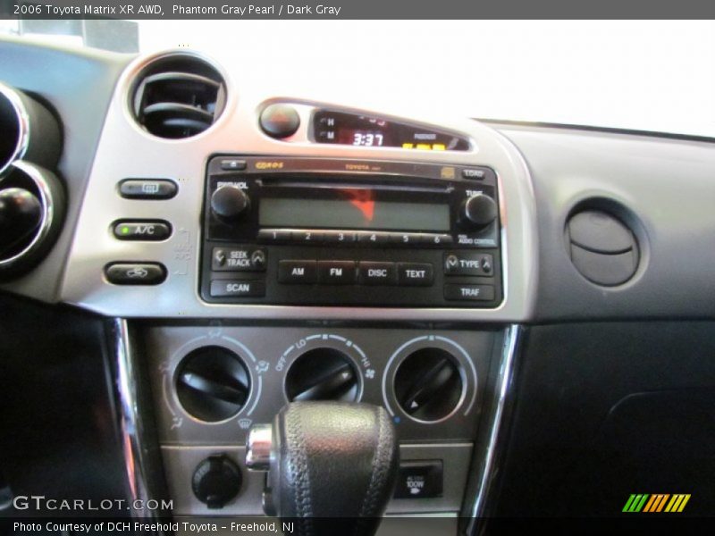 Phantom Gray Pearl / Dark Gray 2006 Toyota Matrix XR AWD