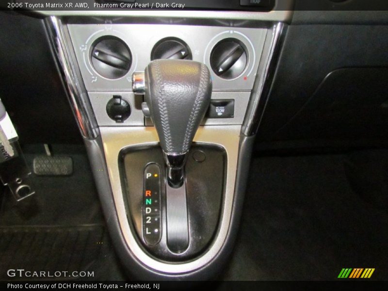  2006 Matrix XR AWD 4 Speed Automatic Shifter