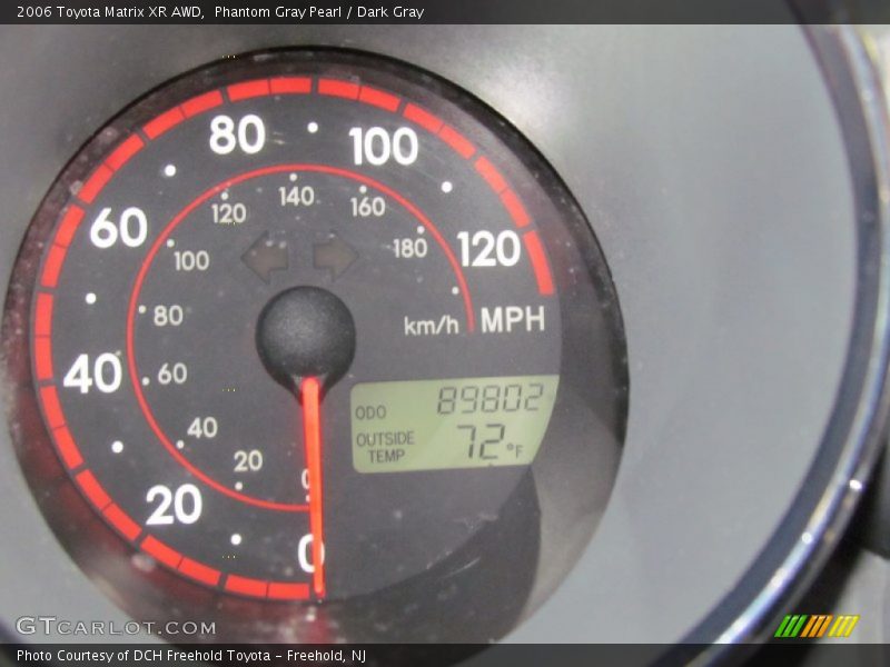 Phantom Gray Pearl / Dark Gray 2006 Toyota Matrix XR AWD