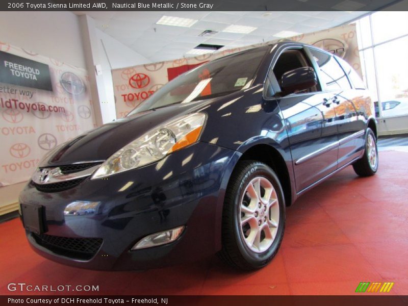 Nautical Blue Metallic / Stone Gray 2006 Toyota Sienna Limited AWD