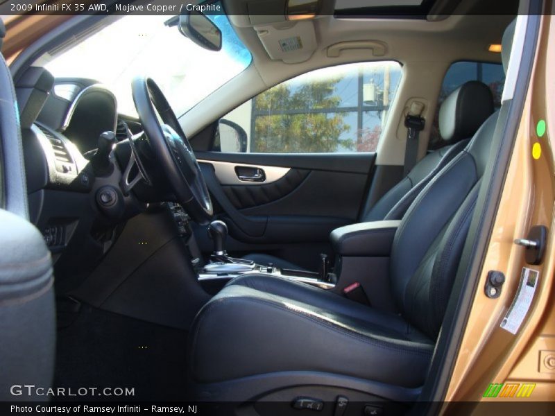 Mojave Copper / Graphite 2009 Infiniti FX 35 AWD