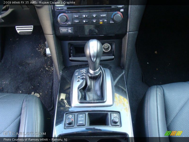 Mojave Copper / Graphite 2009 Infiniti FX 35 AWD