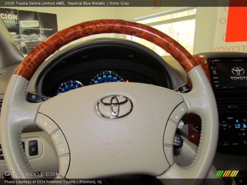 Nautical Blue Metallic / Stone Gray 2006 Toyota Sienna Limited AWD