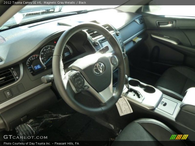 Magnetic Gray Metallic / Black 2012 Toyota Camry SE V6