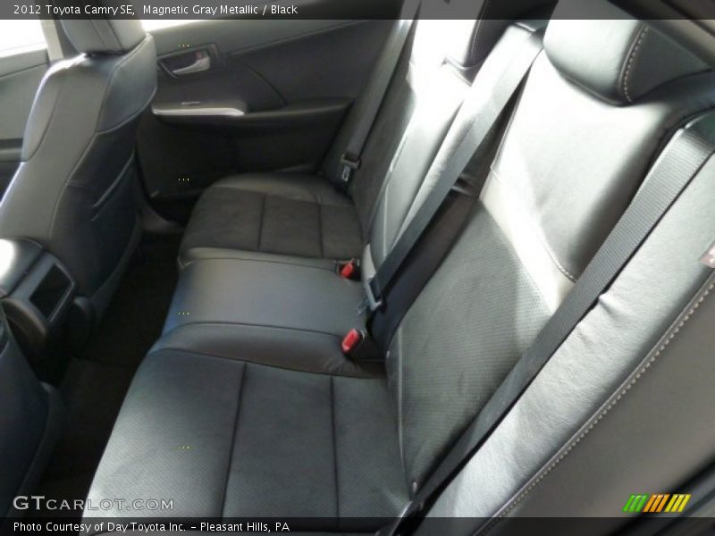 Magnetic Gray Metallic / Black 2012 Toyota Camry SE