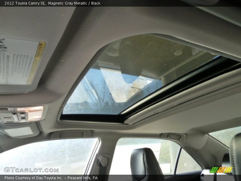 Magnetic Gray Metallic / Black 2012 Toyota Camry SE