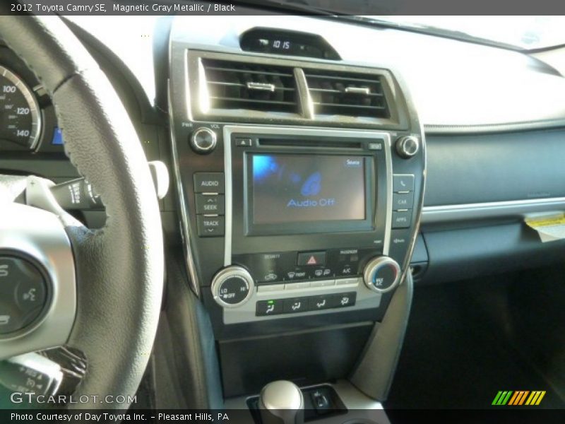 Magnetic Gray Metallic / Black 2012 Toyota Camry SE